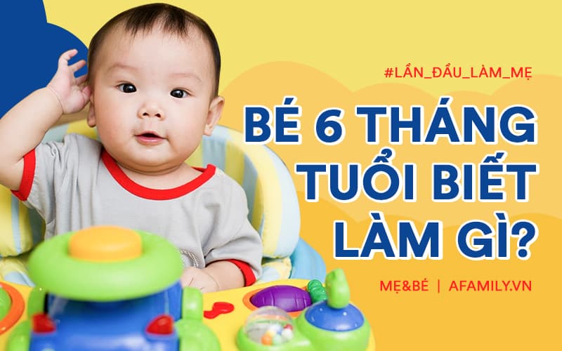 Cho đồ vào miệng gặm cũng là một mốc phát triển quan trọng của em bé 6 tháng tuổi, nếu trẻ chưa biết, bố mẹ cần lưu tâm